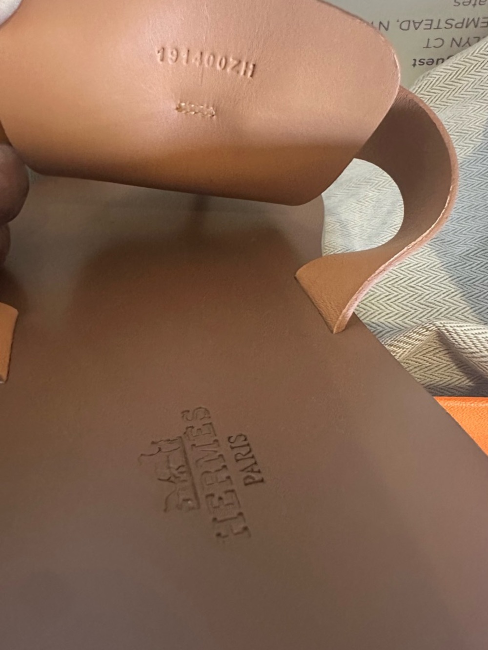 Authentic Hermès men’s sandals - Picture 7 of 8
